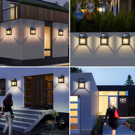 INDUCTION WALL LAMP COURTYARD GARDEN VILLA LIGHTING NIGHT LIGHT SOLAR LAMP OUTDOOR WATERPROOF INTELLIGENT